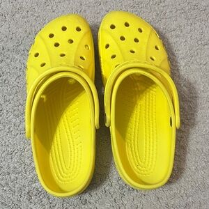 CROCS Men's Yellow Slip-On Loafers